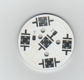 1 OZ 2 OZ Rigid Metal Core Round PCB 4 Layer , High Power MCPCB Prototype